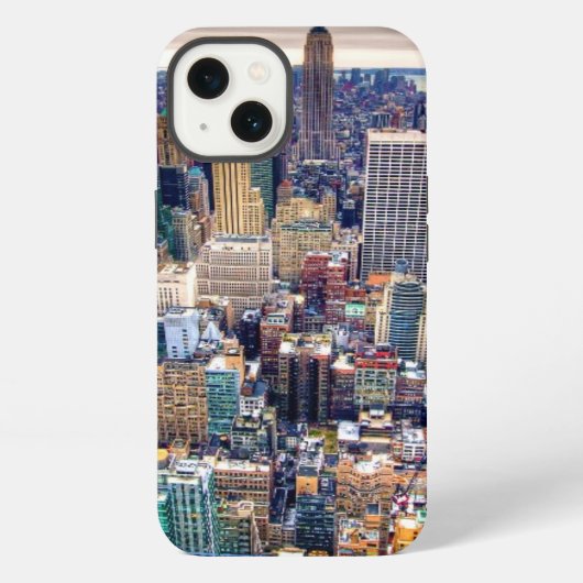 Empire State Building, Midtown Manhattan iPhone Hoesje (Achterkant)