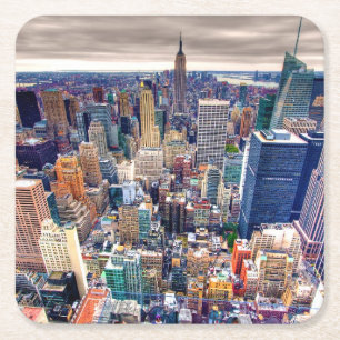 Empire State Building, Midtown Manhattan Kartonnen Onderzetters