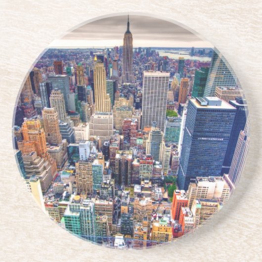 Empire State Building, Midtown Manhattan Zandsteen Onderzetter (Voorkant)