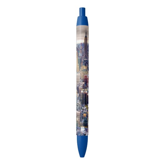 Empire State Building, Midtown Manhattan Zwarte Inkt Pen (Voorkant Verticaal)
