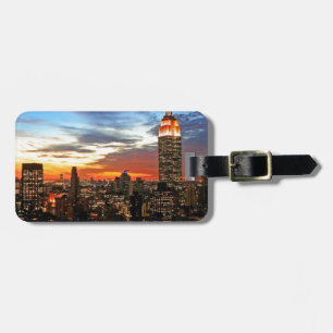 Empire State Building New York Bagagelabel