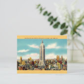  Empire State Building New York Briefkaart (Staand voorkant)