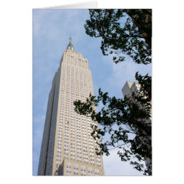Empire State Building - New York City - Blank Insi
