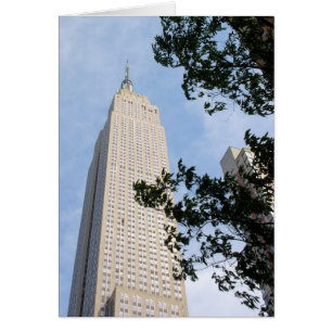 Empire State Building - New York City - Blank Insi