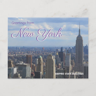 Empire State Building New York City Briefkaart