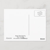 Empire State Building ... New York City Briefkaart (Achterkant)