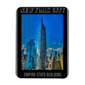 Empire State Building New York City  Magneet (Verticaal)