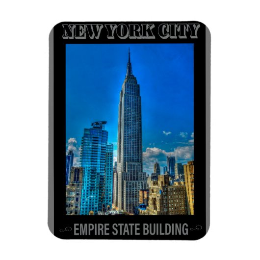 Empire State Building New York City Magneet (Verticaal)