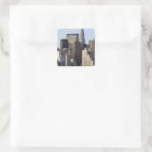 Empire State Building, New York City, New York Vierkante Sticker (Tas)
