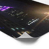 Empire State Building New York City NYC Foto Poster (Hoek)