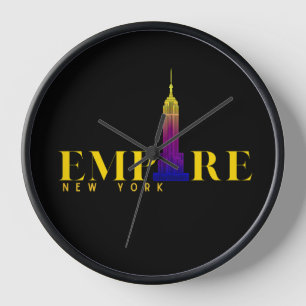 Empire State Building-New York-Levendig Goud