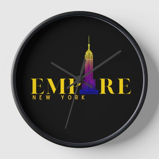 Empire State Building-New York-Levendig Goud (Voorkant)