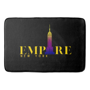 Empire State Building-New York-Levendig Goud Badmat