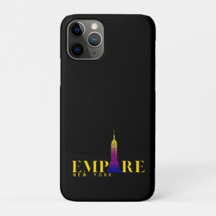 Empire State Building-New York-Levendig Goud Case-Mate iPhone Case