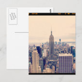 Empire State Building New York Postcard Briefkaart (Voorkant / Achterkant)
