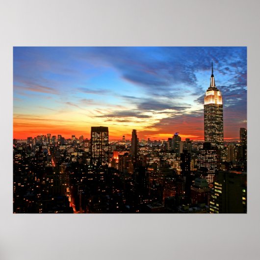 Empire State Building/New York Print (Voorkant)