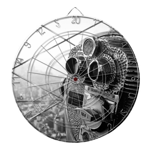 Empire State Building New York Pro Foto Dartbord (Voorkant)