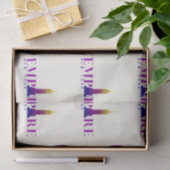 Empire State Building-New York-Vibrant Paarse Tissuepapier (Geschenk)