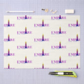 Empire State Building-New York-Vibrant Paarse Tissuepapier (Craft)