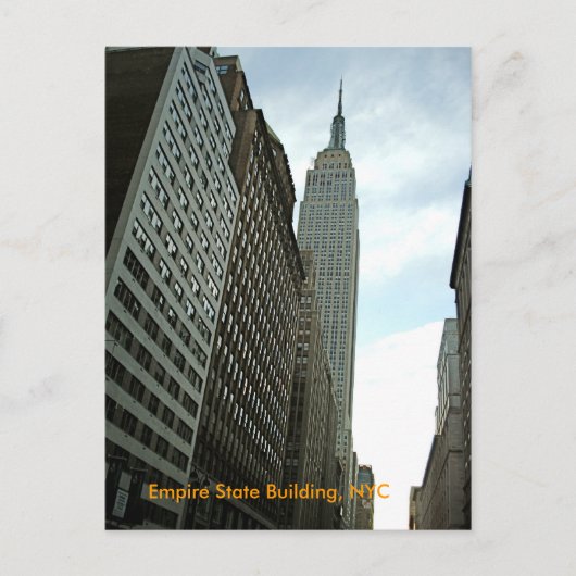 Empire State Building, NYC Briefkaart (Voorkant)