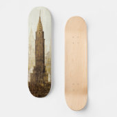 Empire State Building NYC Persoonlijk Skateboard (Voorkant)