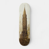 Empire State Building NYC Persoonlijk Skateboard (Voorkant)