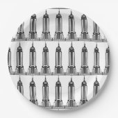 Empire State Building Paper Borden Papieren Bordje (Voorkant)