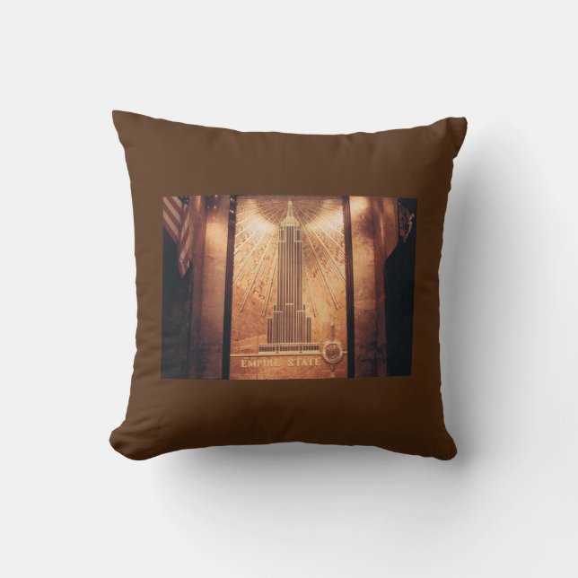 Empire State Building Pillow Kussen (Voorkant)