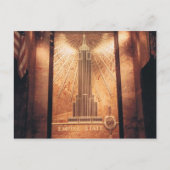 Empire State Building Post Card Briefkaart (Voorkant)
