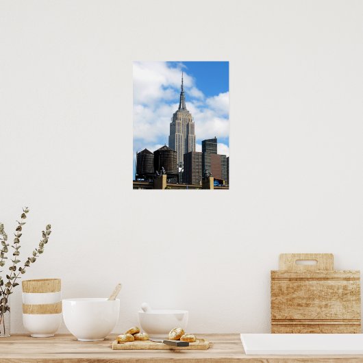 Empire State Building Poster (Keuken)