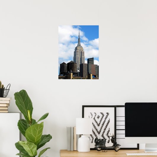 Empire State Building Poster (Thuiskantoor)