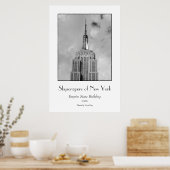 Empire State Building Poster (Keuken)