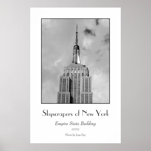 Empire State Building Poster (Voorkant)