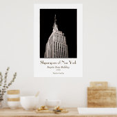 Empire State Building Poster (Getint) (Keuken)