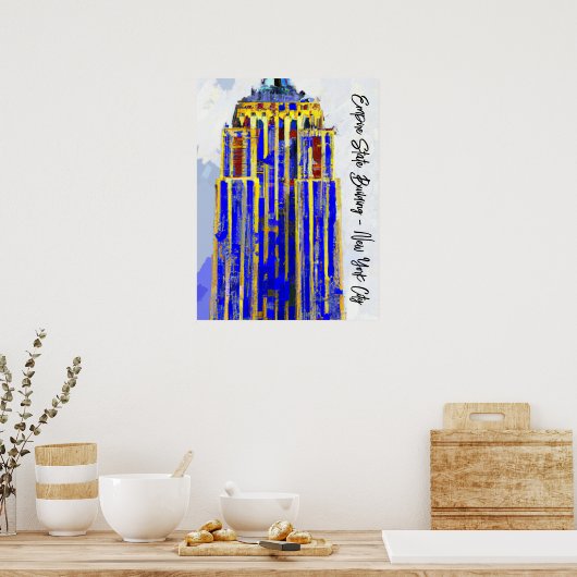 Empire State Building Posters (Keuken)