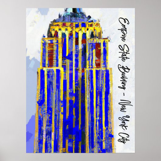 Empire State Building Posters (Voorkant)