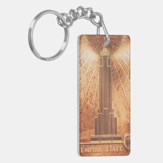 Empire State Building Sleutelhanger (Voorkant Links)