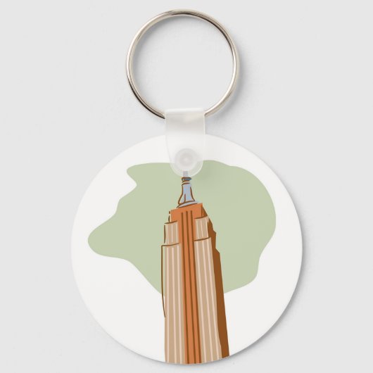 Empire State Building Sleutelhanger (Voorkant)