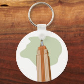 Empire State Building Sleutelhanger (Voorkant)