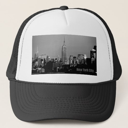 Empire State Building Trucker Pet (Voorkant)