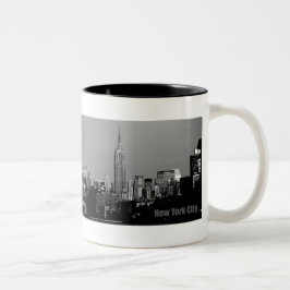 Empire State Building Tweekleurige Koffiemok