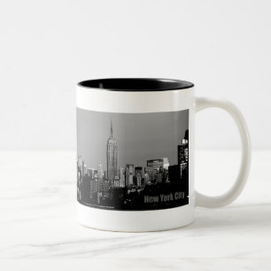 Empire State Building Tweekleurige Koffiemok