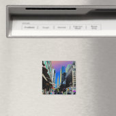 Empire State Building vanaf het 42e St. New York Magneet (Insitu (Vaatwasser))
