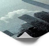 Empire State Building Waterverf 8x10 Poster (Hoek)
