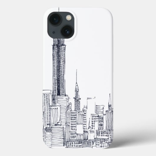 Empire State Case-Mate iPhone Case (Achterkant)