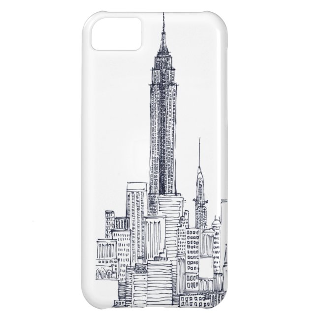 Empire State Case-Mate iPhone Case (Achterkant)