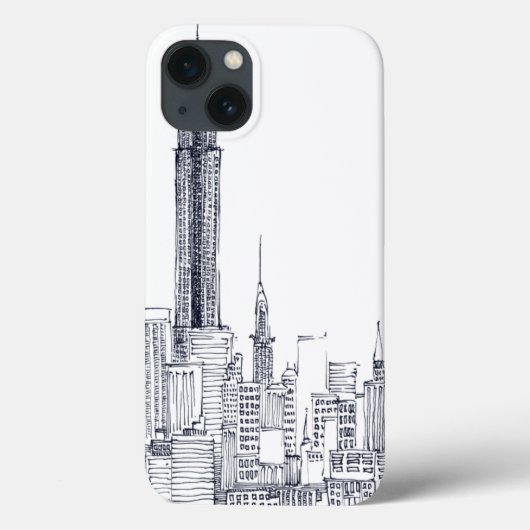 Empire State Case-Mate iPhone Case (Achterkant)