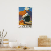 Empire State Express Locomotive Print (Keuken)