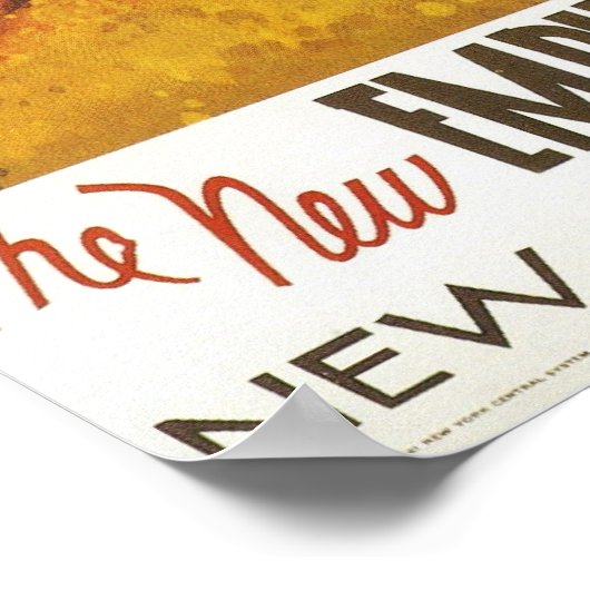  Empire State Express Locomotive Print (Hoek)