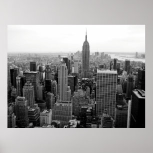 Empire state in New York Poster
